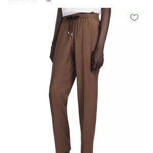 Nwt SANDRO grey drawstring pants 38